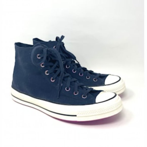 Converse Chuck 70 Shoes Men's HI Obsidian Bold Citron Egret Canvas Size 170491C - Picture 8 of 11